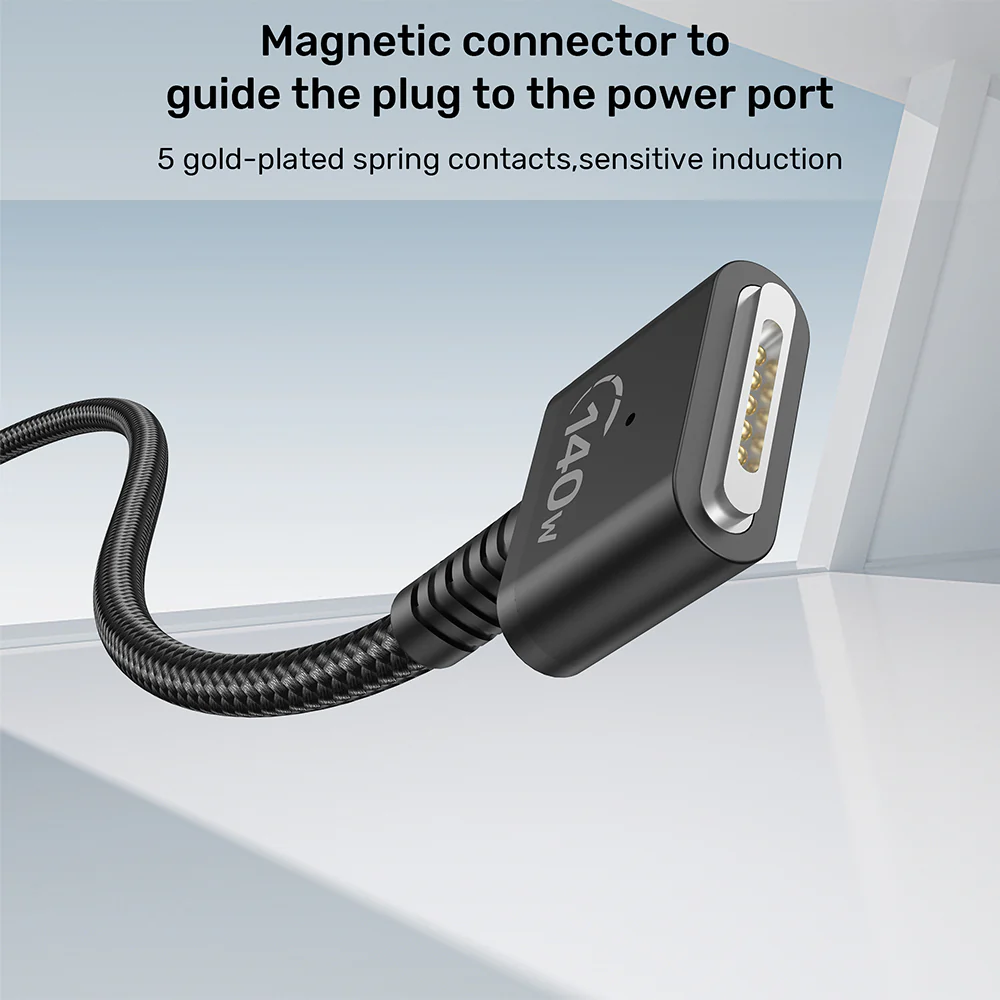 Buy UNITEK USB-C to Magnetic 3 Braided Charging Cable (2 Meter) 140W PD Fast Charging Online in Pakistan - UGREEN PK