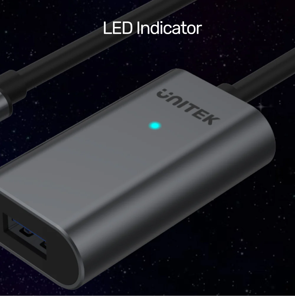 Buy UNITEK USB-C to USB-A Active Extension Cable (5 Meter) High-Speed USB 3.0, 5Gbps Data Transfer Online in Pakistan - UGREEN PK