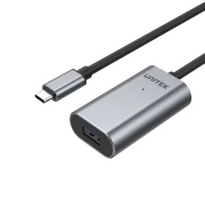 UNITEK U304A USB-C to USB-A Active Extension Cable (5 Meter)