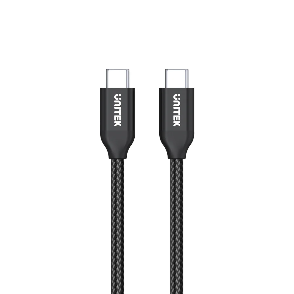 Buy UNITEK USB-C 100W PD Fast Charging Braided Cable (2 Meter) with Data USB 2.0 Online in Pakistan - UGREEN PK