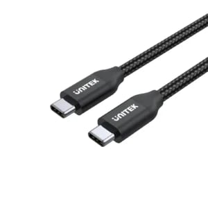 UNITEK USB-C 100W PD Fast Charging Braided Cable (2 Meter) with Data