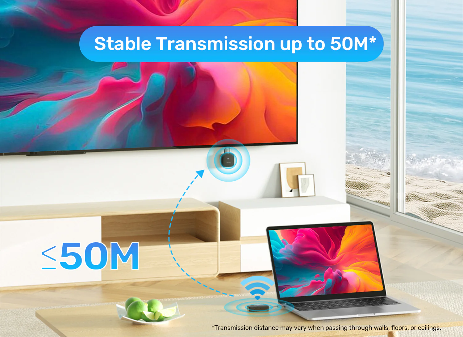 UNITEK USB-C Wireless HDMI Extender TX and RX 50 Meter Range Buy UNITEK USB-C Wireless HDMI Extender TX and RX 50 Meter Range Online in Pakistan - UGREEN PK