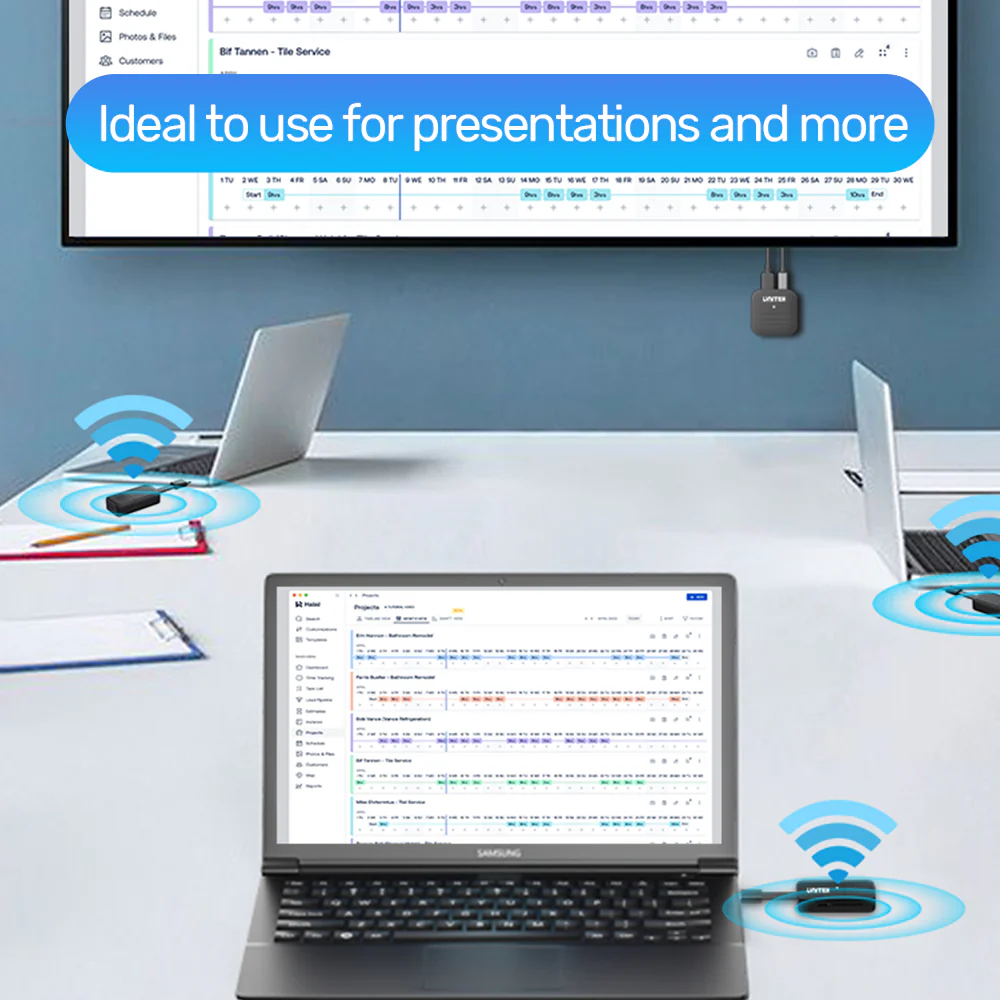Buy UNITEK USB-C Wireless HDMI Extender TX and RX 50 Meter Range Online in Pakistan - UGREEN PK