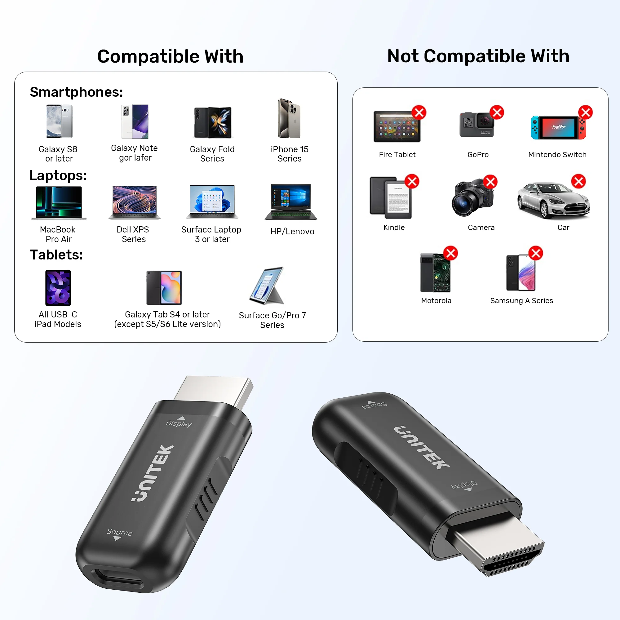 Buy UNITEK USB-C Female to HDMI Male Adapter 4K@60Hz Thunderbolt 3/4 Plug & Play Online in Pakistan - UGREEN PK