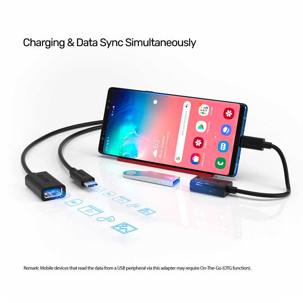 Buy UNITEK USB-C to USB-A Adapter 5Gbps USB 3.0 (0.2 Meter) Online in Pakistan - UGREEN PK