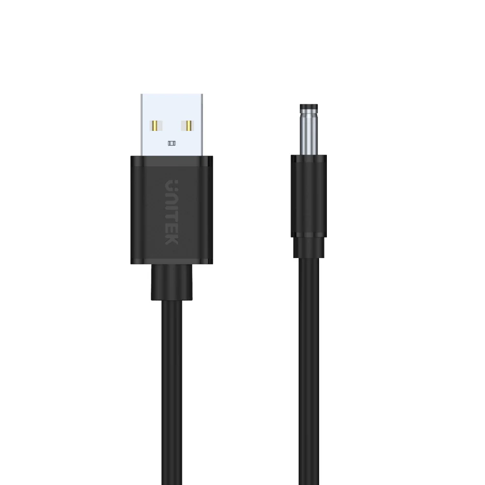 Buy UNITEK USB-A to DC 3.5x1.35mm Power Charging Cable (1 Meter) 15W, 5V/3A, Nickel-Plated Connectors Online in Pakistan - UGREEN PK