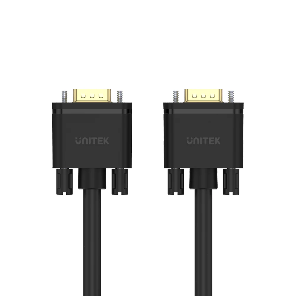 Buy UNITEK VGA 15 Pin (3C+6) Monitor Cable (10 Meter) Premium HD15 Gold-Plated Connector Online in Pakistan - UGREEN PK