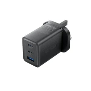 VENTION FERB0-UK 65W GaN 3-Port USB-C Fast Charger UK Plug