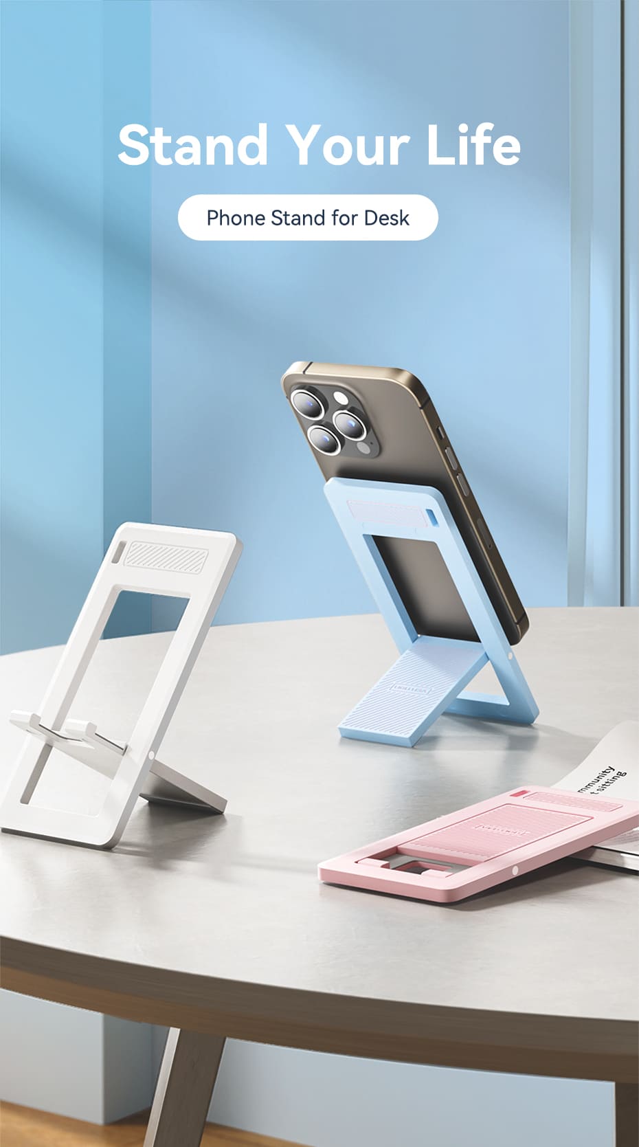 Buy VENTION KSHWO Portable Phone Stand (White) Online in Pakistan - UGREEN PK