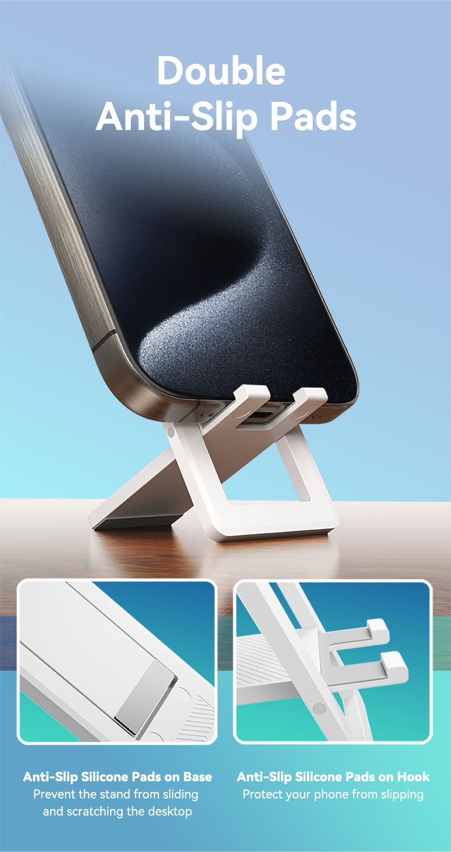 Buy VENTION KSHWO Portable Phone Stand (White) Online in Pakistan - UGREEN PK