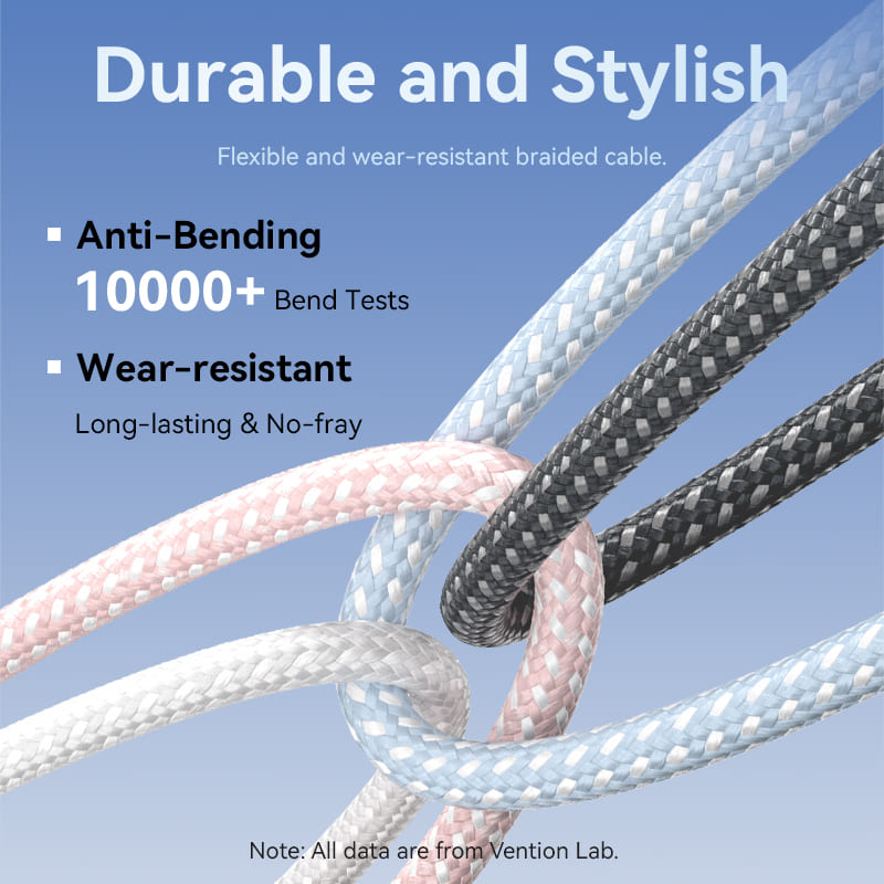 Buy VENTION LALBH USB-C to Lightning Cable (2 Meter) MFi Certified, 3A Fast Charging Online in Pakistan - UGREEN PK