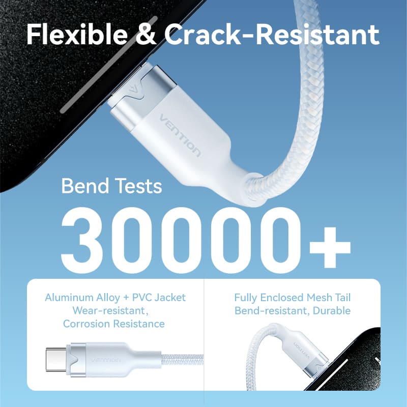 Buy VENTION LALBH USB-C to Lightning Cable (2 Meter) MFi Certified, 3A Fast Charging Online in Pakistan - UGREEN PK