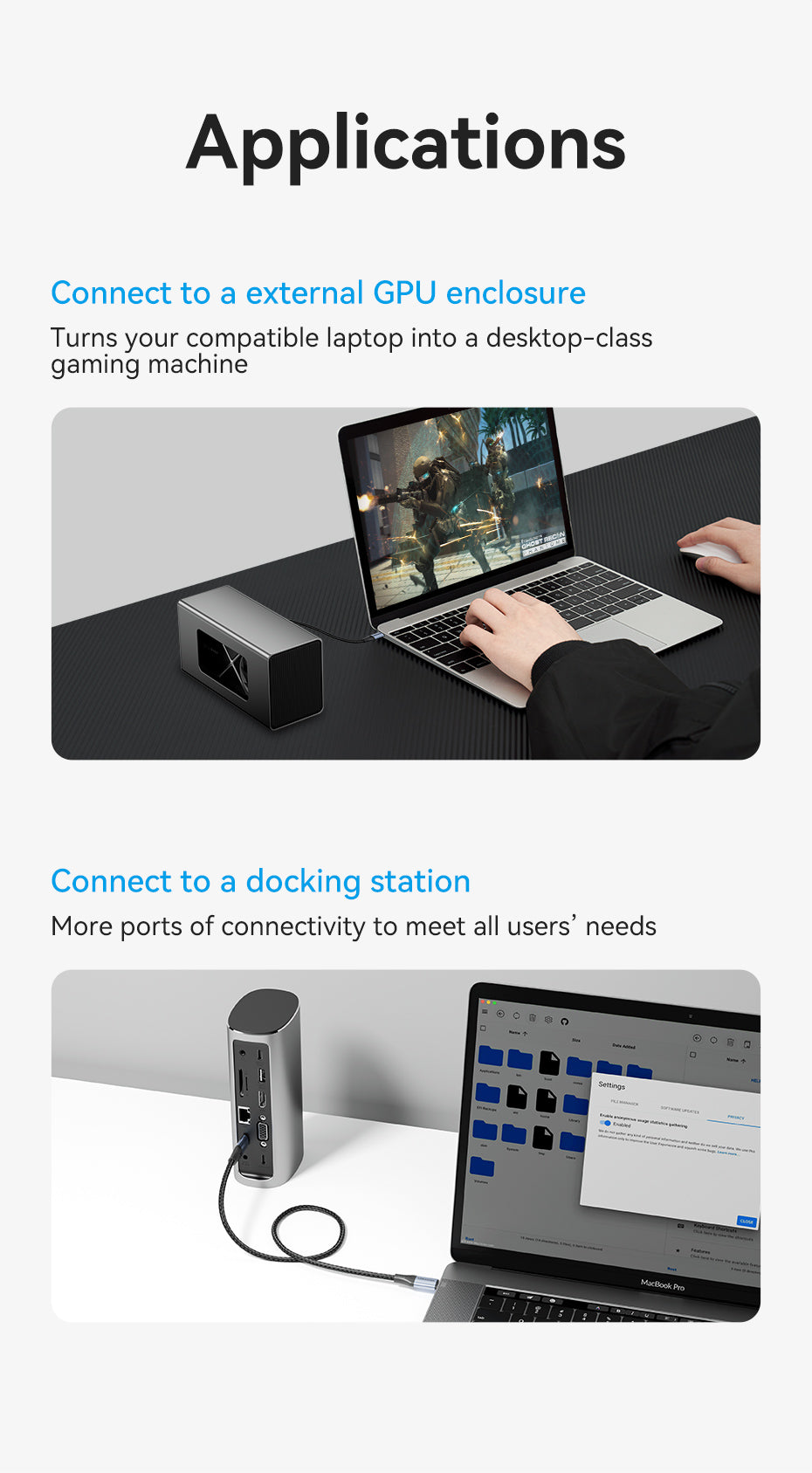 VENTION TAVHF USB 4.0 Type-C 240W PD Fast Charging (1 Meter) Thunderbolt 4, 40Gbps Data Transfer, 8K@60Hz Screen Mirroring Buy VENTION TAVHF USB 4.0 Type-C 240W PD Fast Charging (1 Meter) Thunderbolt 4, 40Gbps Data Transfer, 8K@60Hz Screen Mirroring Online in Pakistan - UGREEN PK
