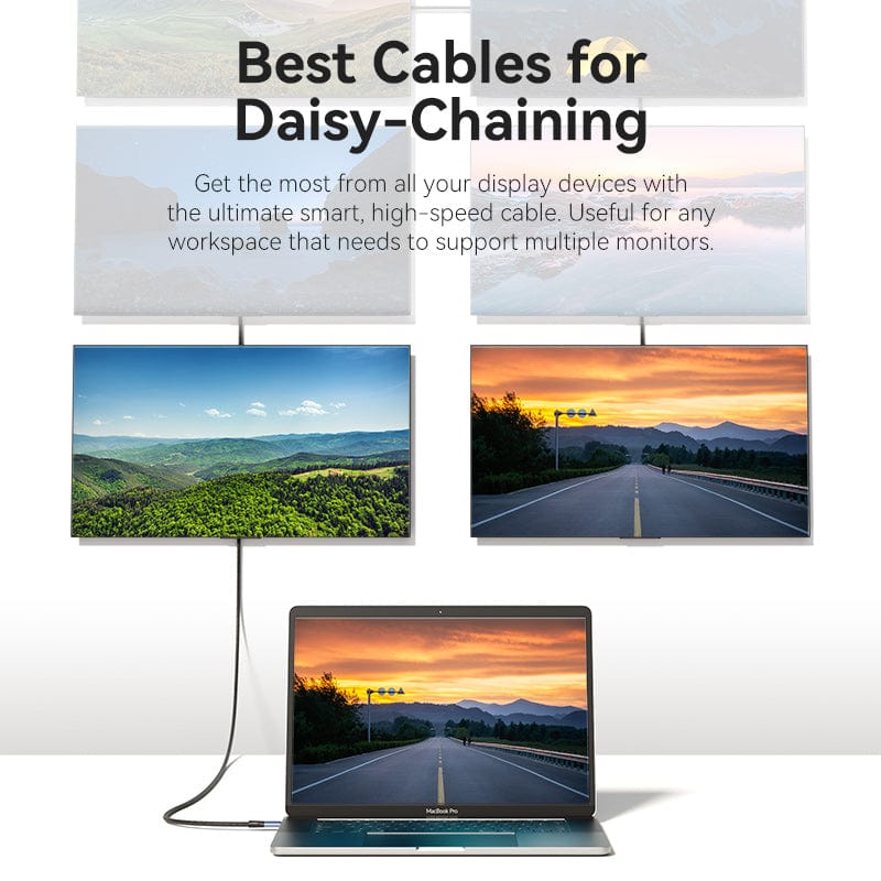 Buy VENTION TAVHF USB 4.0 Type-C 240W PD Fast Charging (1 Meter) Thunderbolt 4, 40Gbps Data Transfer, 8K@60Hz Screen Mirroring Online in Pakistan - UGREEN PK
