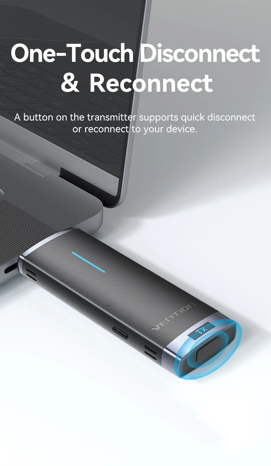 VENTION ADCB0 Wireless HDMI Extender TX and RX 40 Meter Range Buy VENTION ADCB0 Wireless HDMI Extender TX and RX 40 Meter Range Online in Pakistan - UGREEN PK