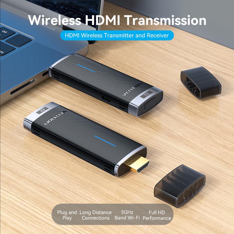Buy VENTION ADCB0 Wireless HDMI Extender TX and RX 40 Meter Range Online in Pakistan - UGREEN PK