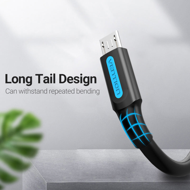 Buy VENTION USB 2.0 A to Micro USB Cable 3A Fast Charging & 480Mbps Data Transfer Online in Pakistan - UGREEN PK