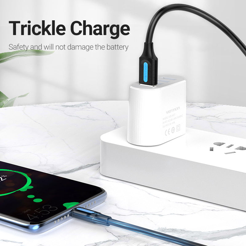Buy VENTION USB 2.0 A to Micro USB Cable 3A Fast Charging & 480Mbps Data Transfer Online in Pakistan - UGREEN PK