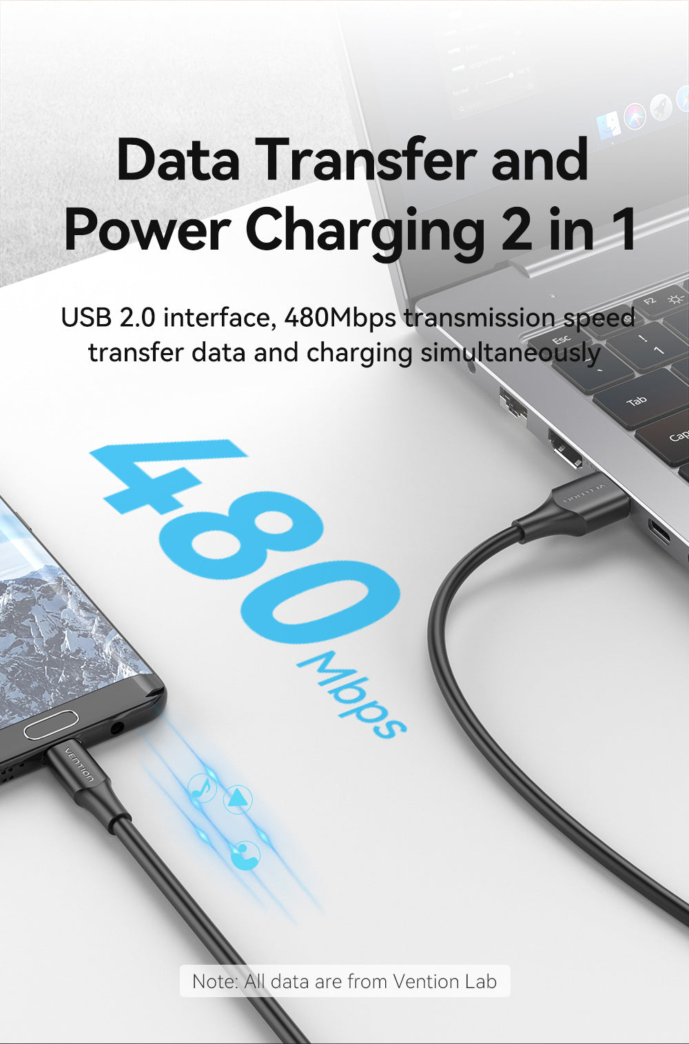 VENTION USB 2.0 A to Micro USB Cable 2A Fast Charging & 480Mbps Data Transfer Buy VENTION USB 2.0 A to Micro USB Cable 2A Fast Charging & 480Mbps Data Transfer Online in Pakistan - UGREEN PK