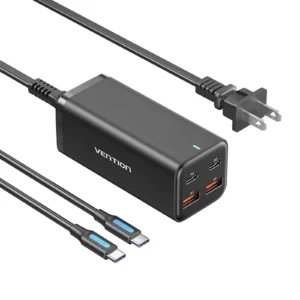 VENTION FBSBG-US 100W Desktop Charger 4-Port USB GaN Charger