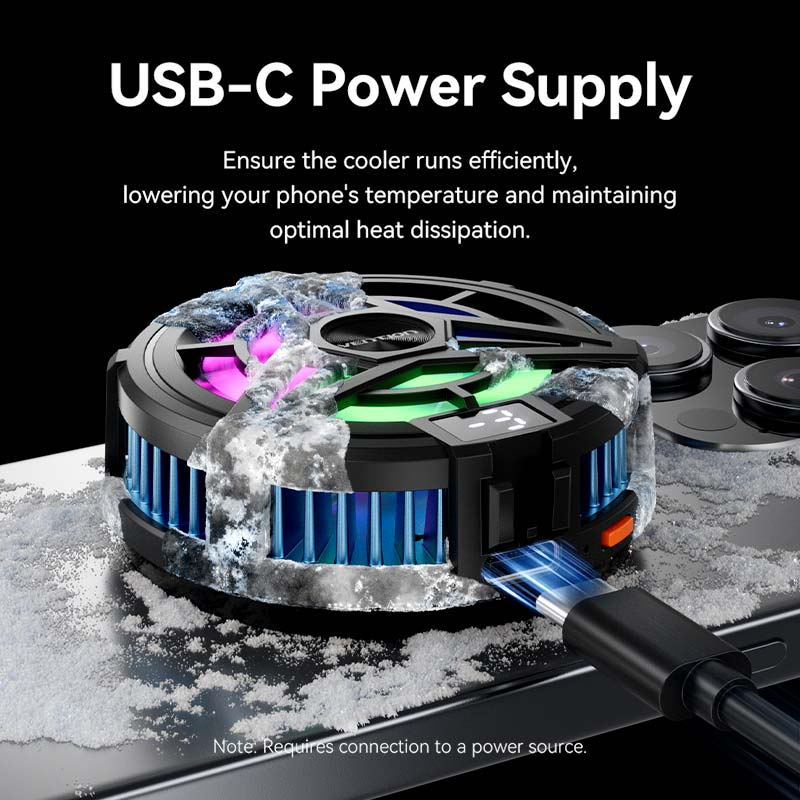 Buy VENTION KQKB0 Magnetic Phone Cooler with 3-Speed Adjustment for iPhone & Android Online in Pakistan - UGREEN PK
