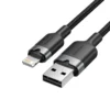 VENTION LANBF USB 2.0 Type-A Male to Lightning Male 2.4A Cable 1 Meter Black