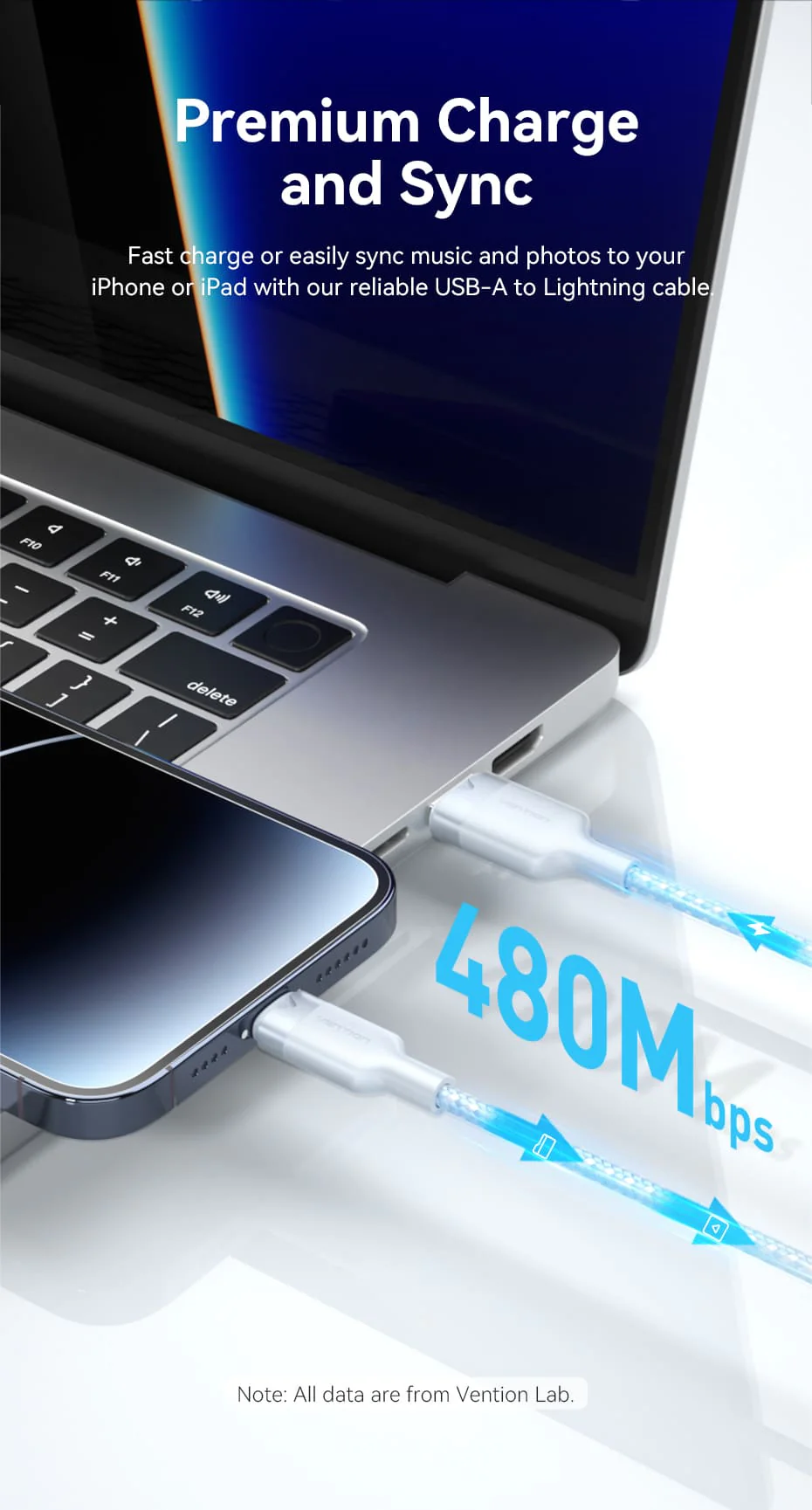 VENTION LANWF USB 2.0 Type-A Male to Lightning Male 2.4A Cable (1 Meter) White Buy VENTION LANWF USB 2.0 Type-A Male to Lightning Male 2.4A Cable (1 Meter) White Online in Pakistan - UGREEN PK