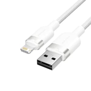 VENTION LANWH USB 2.0 Type-A Male to Lightning Male 2.4A Cable 2 Meter White