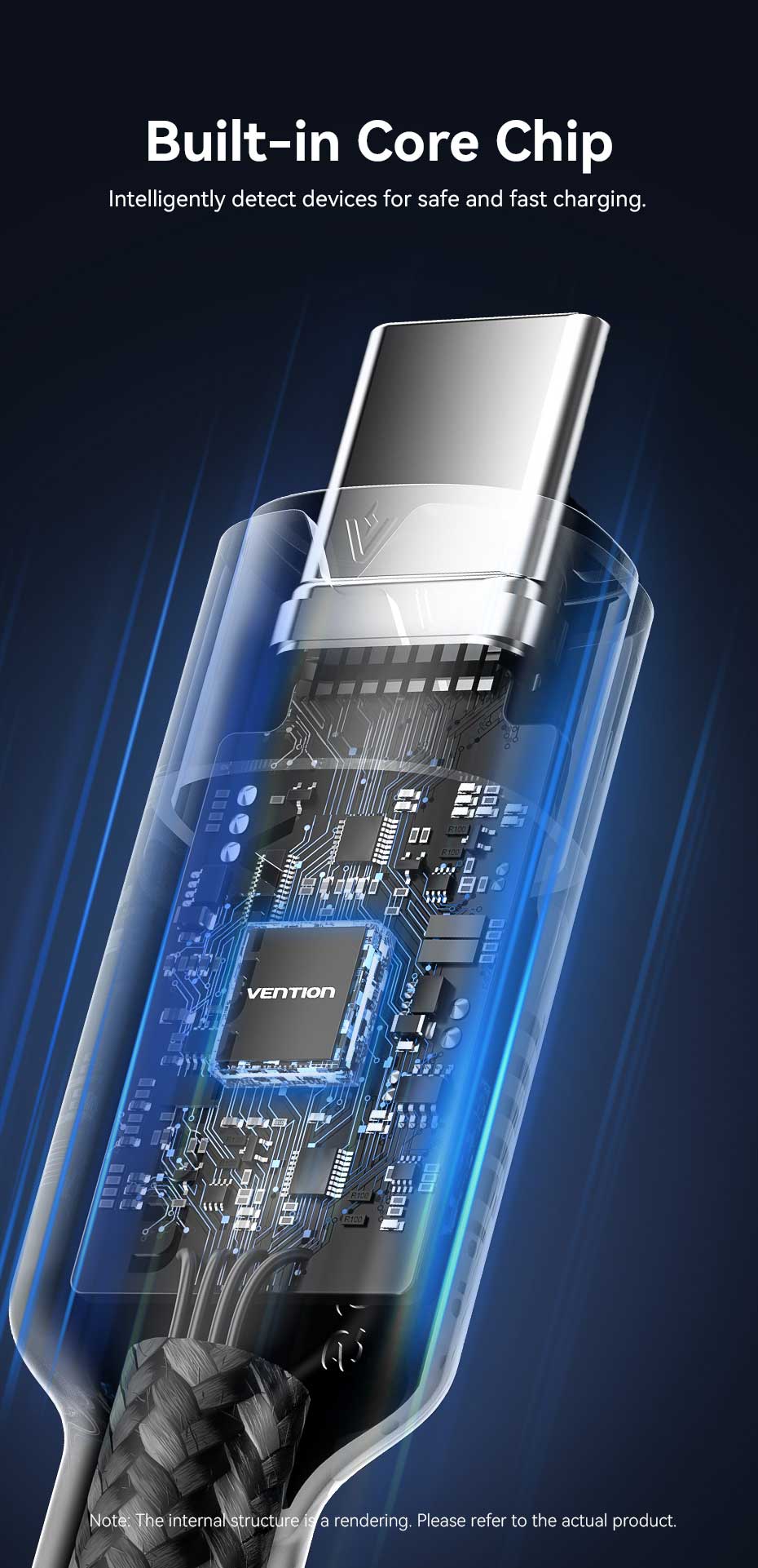 VENTION USB 3.2 Gen2 Type-C to Type-C Cable 10Gbps, 5A, 4K@60Hz Buy VENTION USB 3.2 Gen2 Type-C to Type-C Cable 10Gbps, 5A, 4K@60Hz Online in Pakistan - UGREEN PK