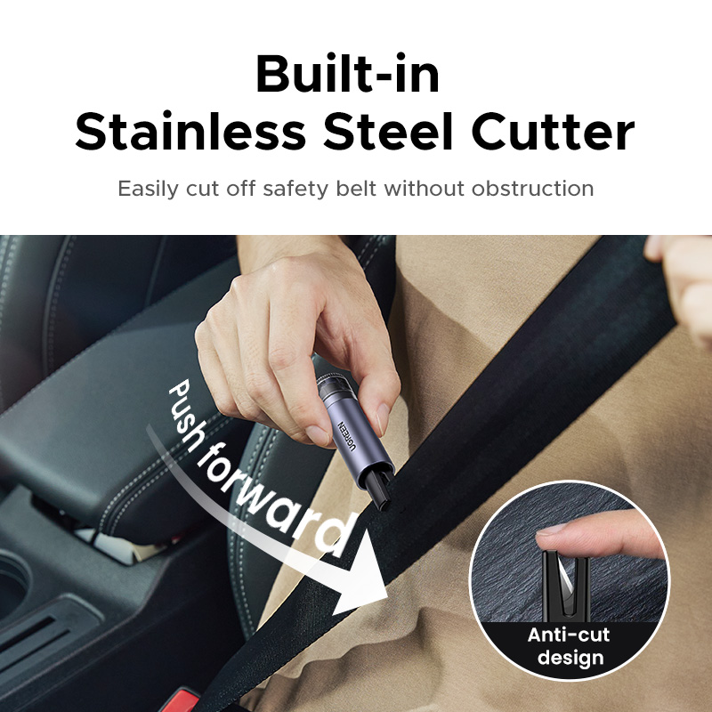 Buy UGREEN 35347 Car Window Breaker & Seatbelt Cutter (Life-Saving Emergency Tool) Online in Pakistan - UGREEN PK