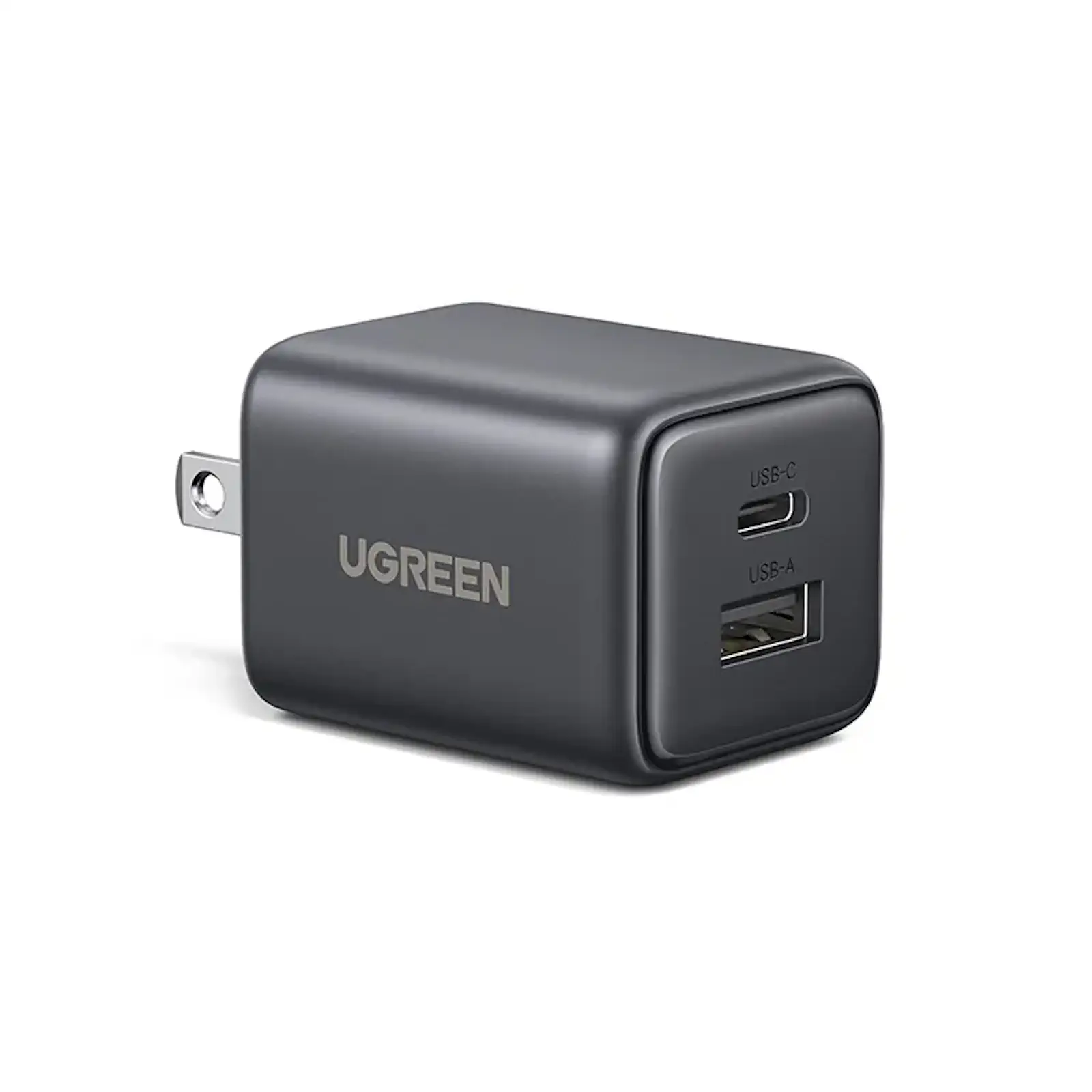 Buy UGREEN 55533 20W GaN Fast Charger Dual Port USB-C & USB-A PD 3.0 QC 3.0 for iPhone 16/15 Pro Max Online in Pakistan - UGREEN PK