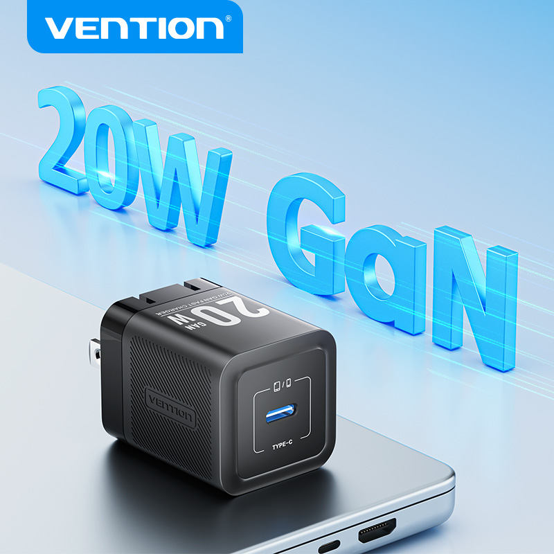 Buy VENTION 20W GaN Fast Mini Charger (US/EU/UK Plug) PD3.0, QC3.0 USB-C Wall Charger for iPhone 16/15/14 Pro Max, Samsung S25/S24 Ultra Online in Pakistan - UGREEN PK