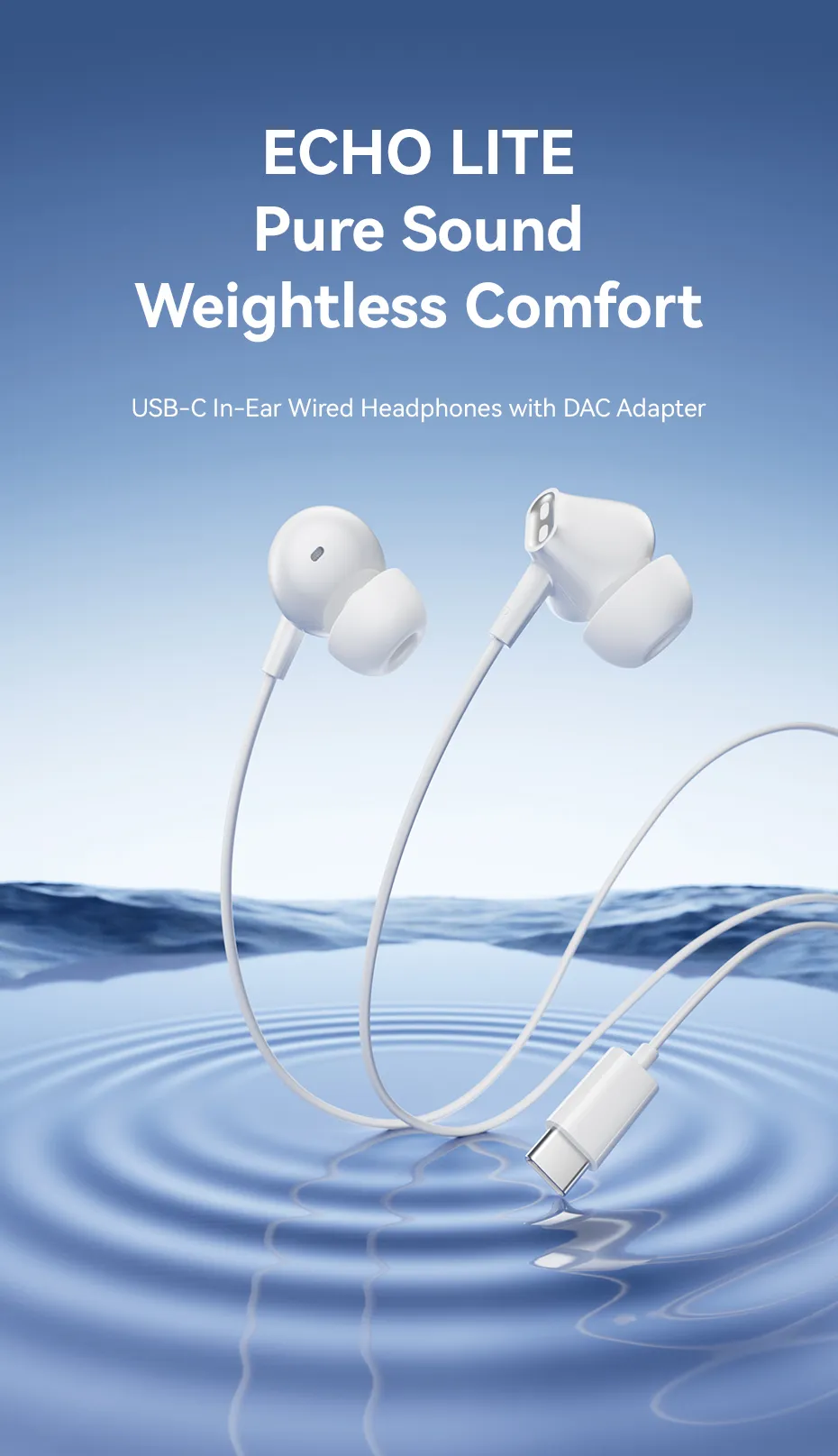 VENTION ECHO LITE USB-C Wired Earphones (In-Ear, with Mic) for iPhone 15/16 Series Buy VENTION ECHO LITE USB-C Wired Earphones (In-Ear, with Mic) for iPhone 15/16 Series Online in Pakistan - UGREEN PK