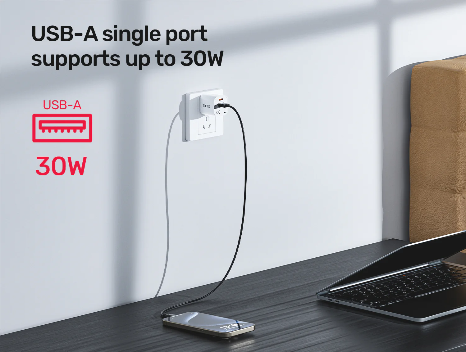 UNITEK 33W Dual Port Wall Charger PD & QC 3.0 Fast Charger for iPhone 16/15 Samsung Galaxy S25/S24 Buy UNITEK 33W Dual Port Wall Charger PD & QC 3.0 Fast Charger for iPhone 16/15 Samsung Galaxy S25/S24 Online in Pakistan - UGREEN PK