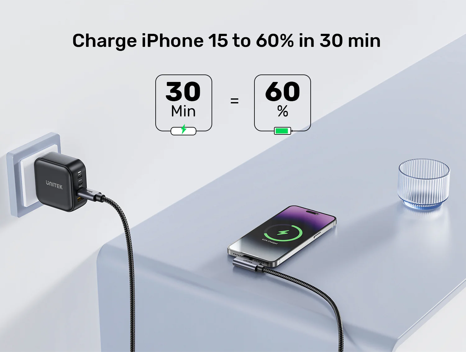 UNITEK 90 Degree USB-C to USB-C 100W Fast Charging Cable (0.5 Meter) Buy UNITEK 90 Degree USB-C to USB-C 100W Fast Charging Cable (0.5 Meter) Online in Pakistan - UGREEN PK