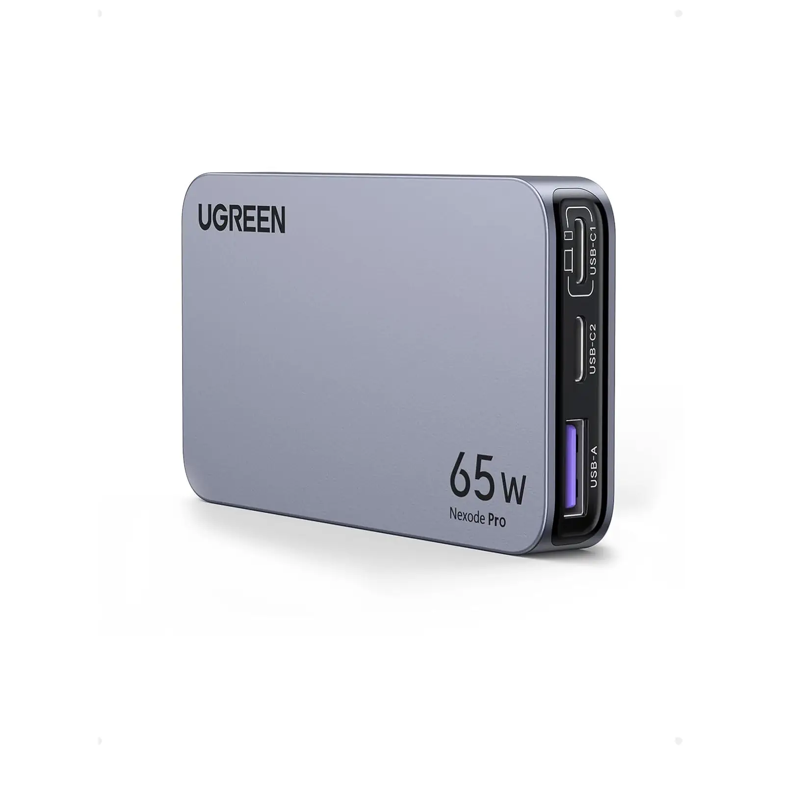 Buy UGREEN 15816 Nexode Pro 65W GaN Charger 3-Port Flat Fast Wall Charger for MacBook Air, iPhone 16/15, Galaxy S24/S23 Online in Pakistan - UGREEN PK