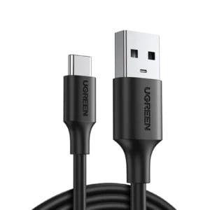 UGREEN 60116 USB 2.0 A to USB-C Male Male Cable (1 Meter) 3A Current, 480Mbps Transfer Speed