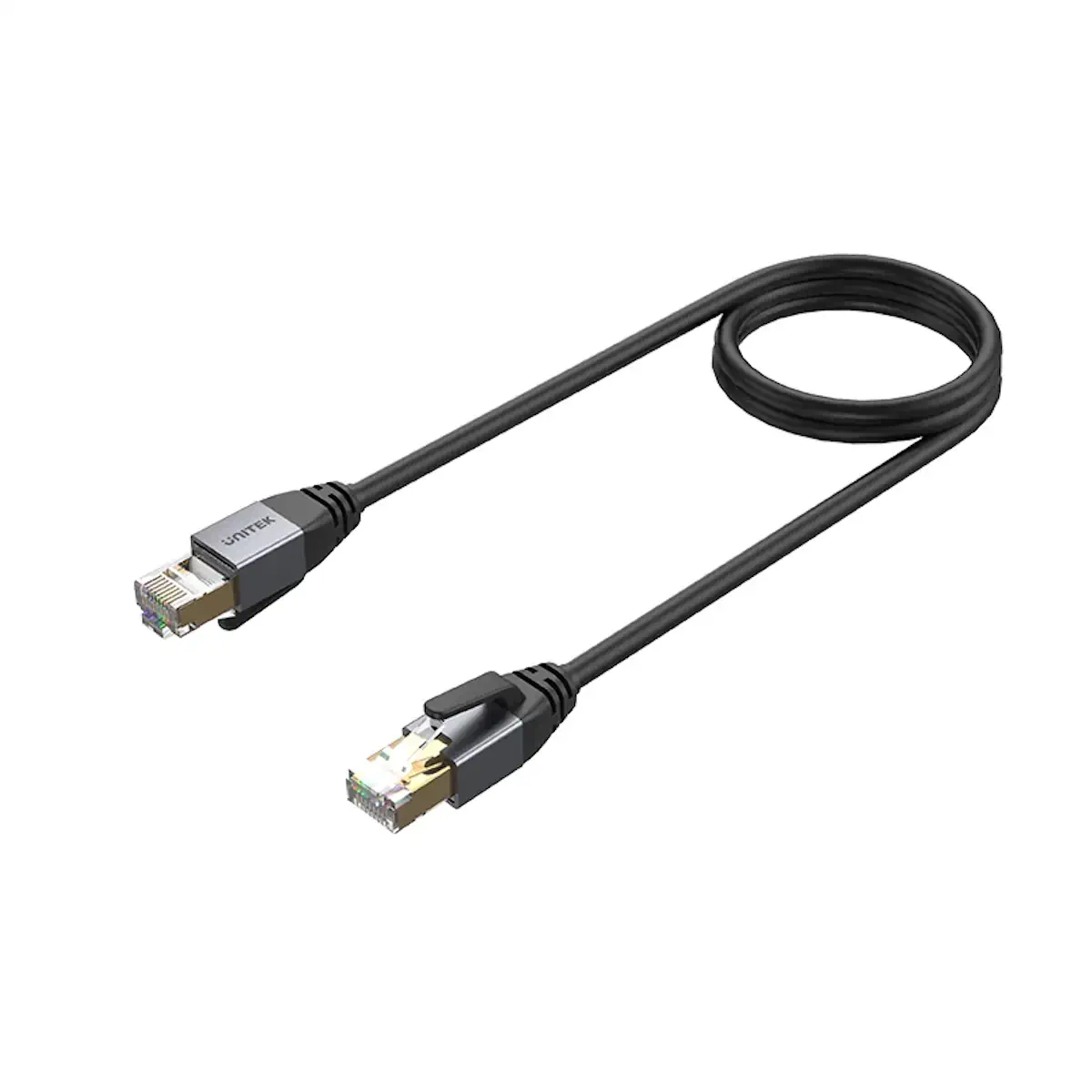 UNITEK Cat 8 Ethernet Cable 40Gbps 2000MHz S/FTP Double Shielding PoE Supported