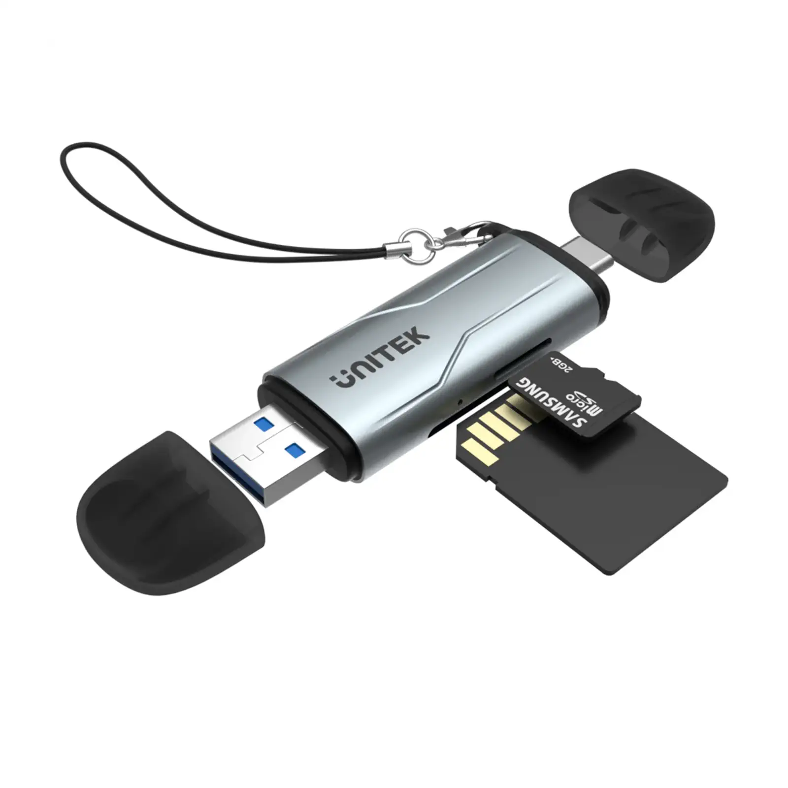 Buy UNITEK 2-in-1 USB-C & USB-A SD 3.0 Card Reader Dual-Slot for SD/TF Cards Compatible with Windows/Mac/Android Online in Pakistan - UGREEN PK