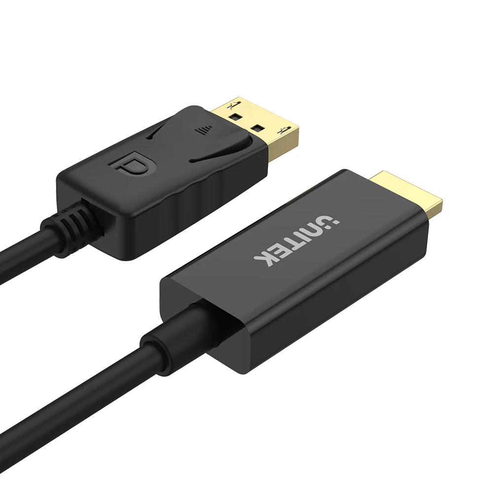 Buy UNITEK Y-5118CA DisplayPort to HDMI Cable (1.8 Meter) 1080P Full HD Online in Pakistan - UGREEN PK