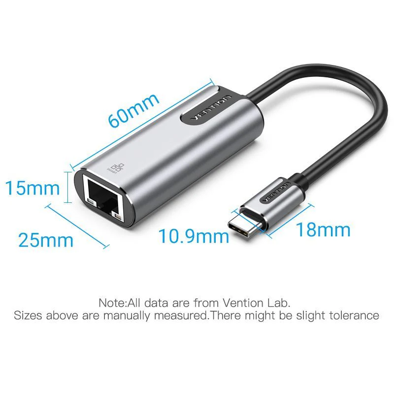 Buy VENTION CFNHB USB C 3.1 Gen1 to Gigabit Ethernet Adapter Online in Pakistan - UGREEN PK