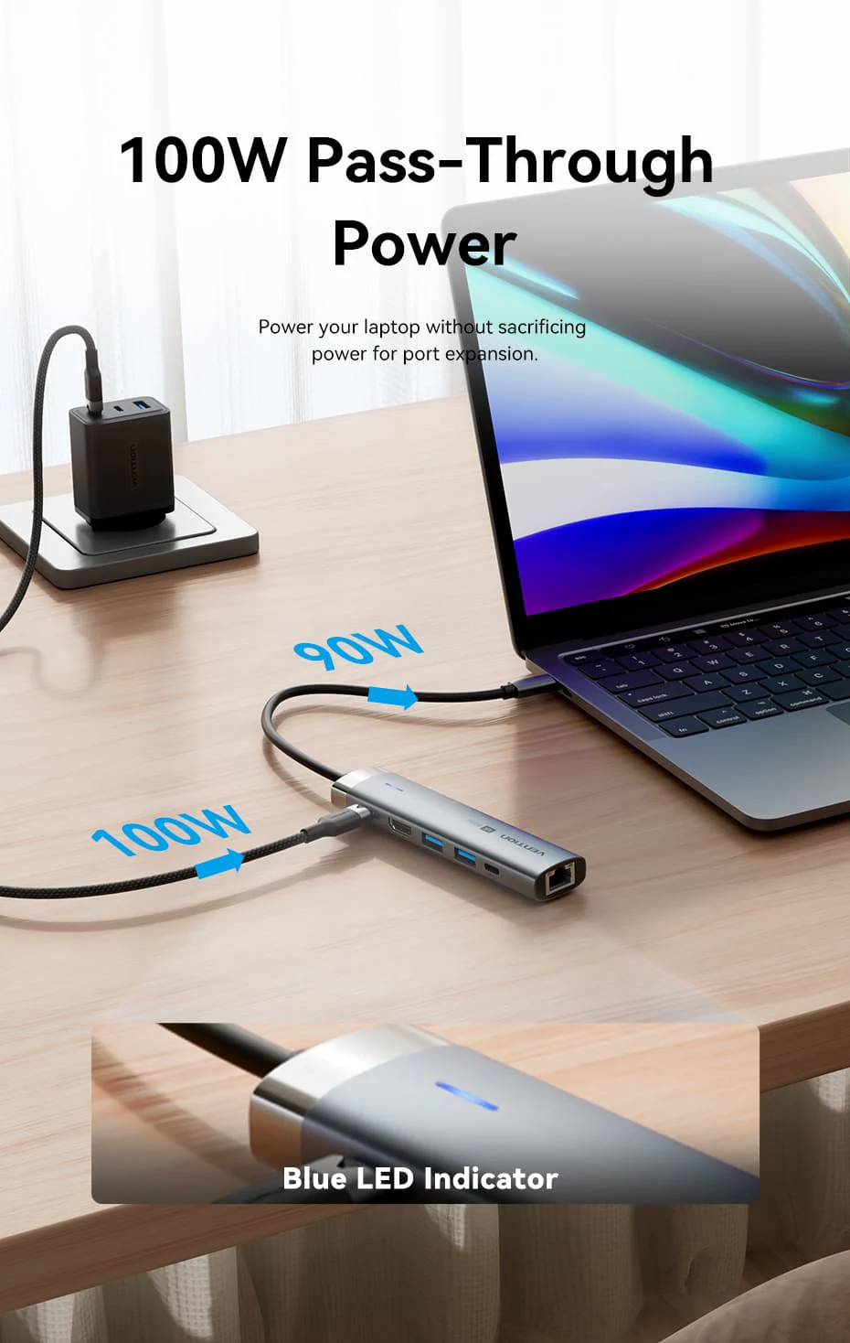 VENTION TGNHB 6-in-1 USB-C 3.2 Gen1 Docking Station (4K@60Hz, 100W PD, Gigabit Ethernet) Buy VENTION TGNHB 6-in-1 USB-C 3.2 Gen1 Docking Station (4K@60Hz, 100W PD, Gigabit Ethernet) Online in Pakistan - UGREEN PK