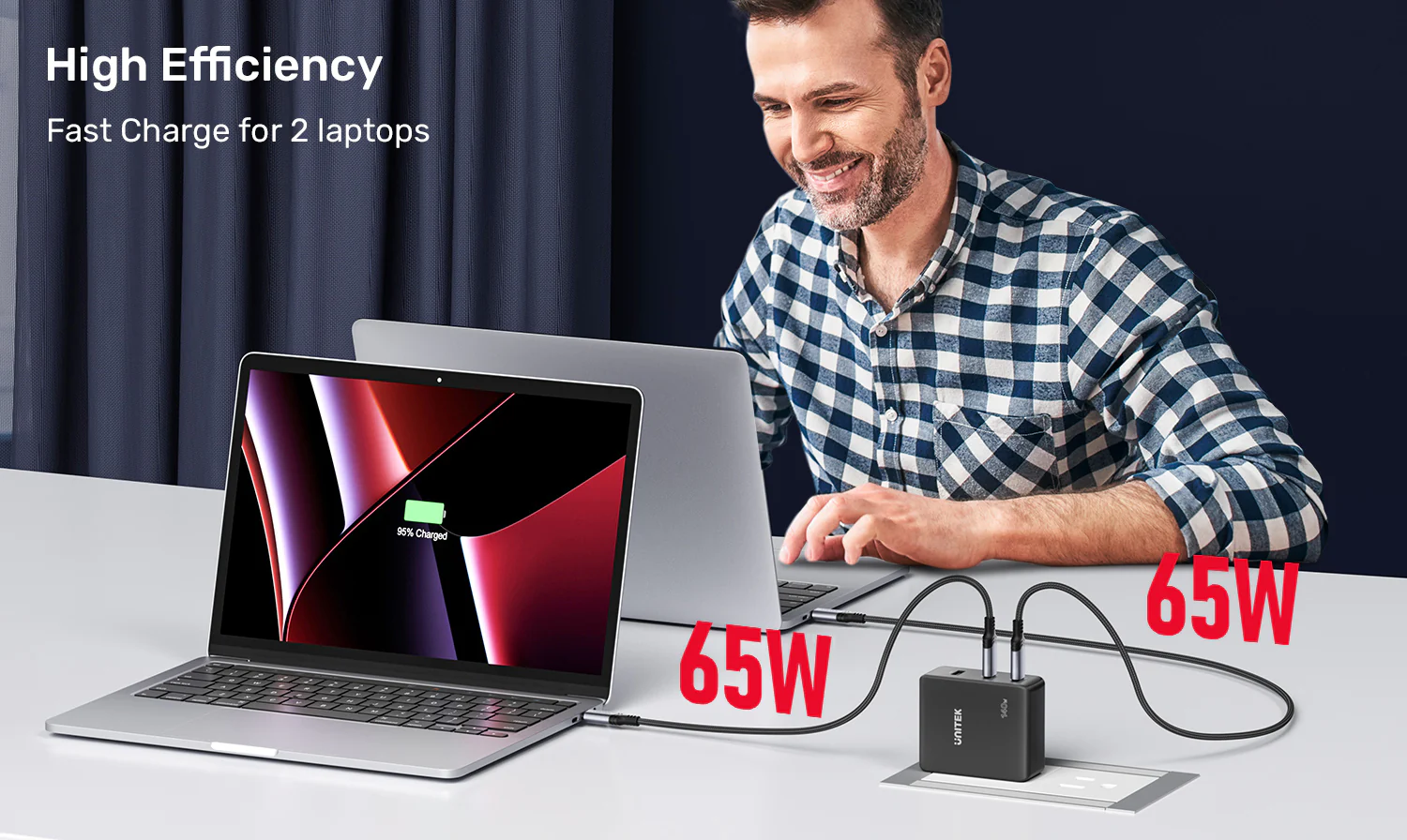UNITEK 140W PD 3.1 GaN Wall Charger with US/EU/UK Plug for iPhone 16/15 Samsung S25/24 Buy UNITEK 140W PD 3.1 GaN Wall Charger with US/EU/UK Plug for iPhone 16/15 Samsung S25/24 Online in Pakistan - UGREEN PK