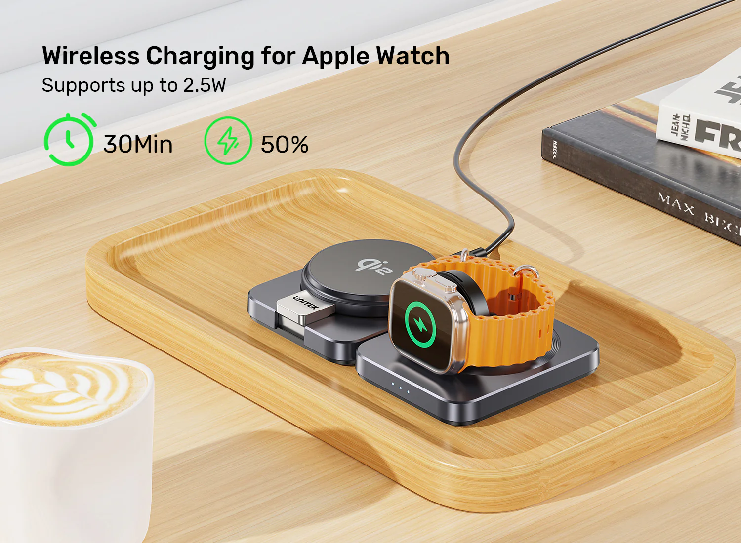 UNITEK Qi2 Foldable 3-in-1 Charging Station 15W MagSafe Wireless Charger Buy UNITEK Qi2 Foldable 3-in-1 Charging Station 15W MagSafe Wireless Charger Online in Pakistan - UGREEN PK
