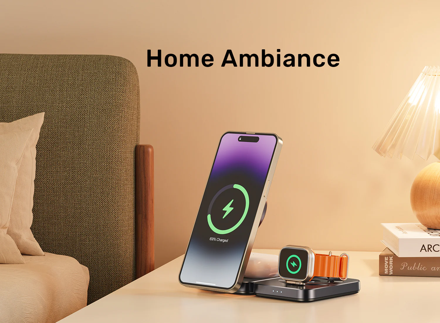 UNITEK Qi2 Foldable 3-in-1 Charging Station 15W MagSafe Wireless Charger Buy UNITEK Qi2 Foldable 3-in-1 Charging Station 15W MagSafe Wireless Charger Online in Pakistan - UGREEN PK