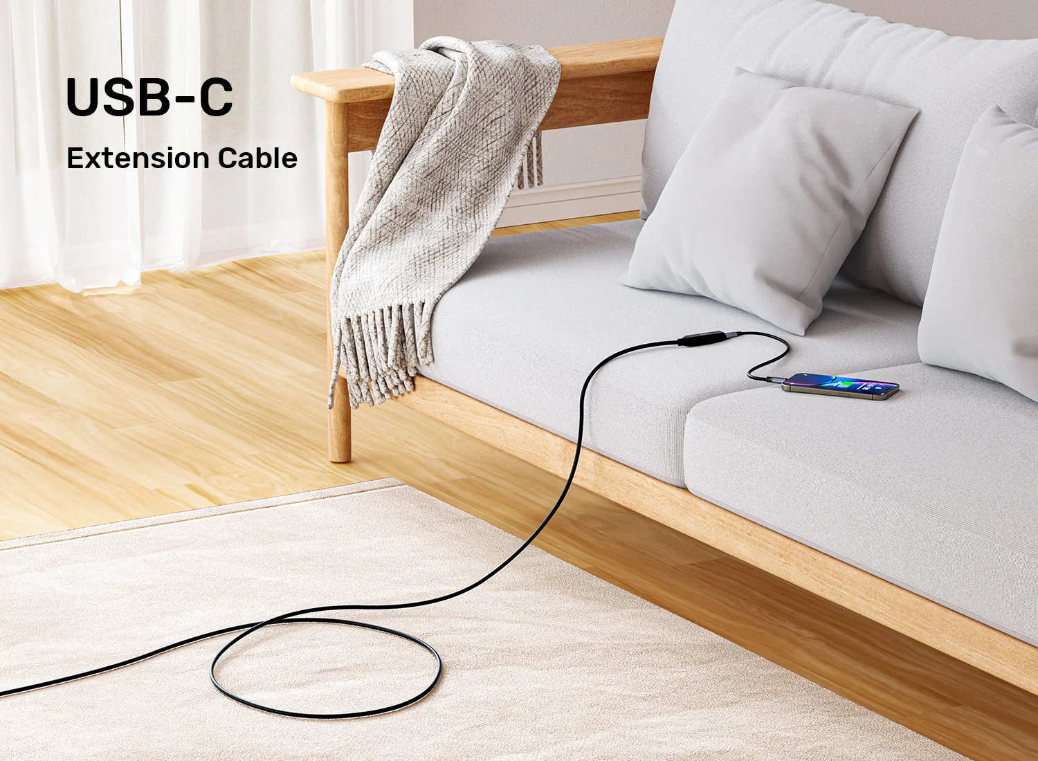 UNITEK USB-C 3.2 Gen2 Extension Cable 10Gbps (5 Meter) Supports 100W PD, 4K@60Hz Video Buy UNITEK USB-C 3.2 Gen2 Extension Cable 10Gbps (5 Meter) Supports 100W PD, 4K@60Hz Video Online in Pakistan - UGREEN PK