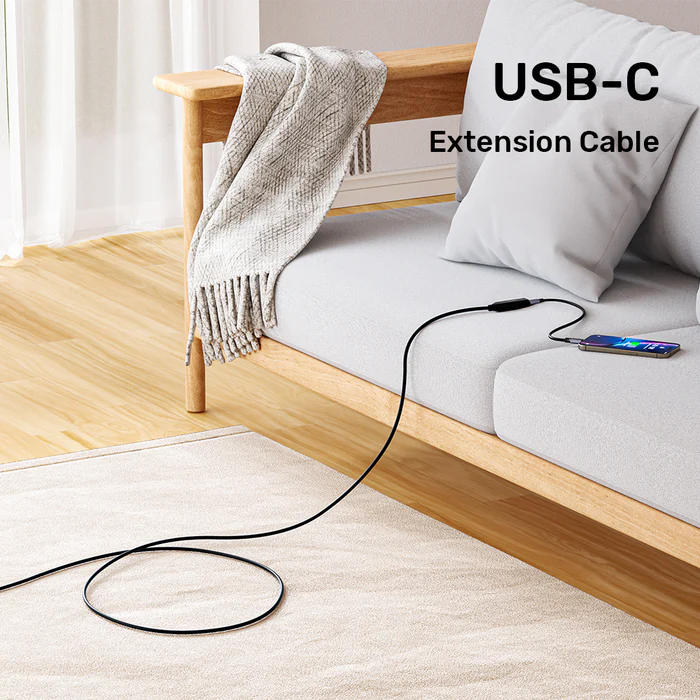 Buy UNITEK USB-C 3.2 Gen2 Extension Cable 10Gbps (5 Meter) Supports 100W PD, 4K@60Hz Video Online in Pakistan - UGREEN PK