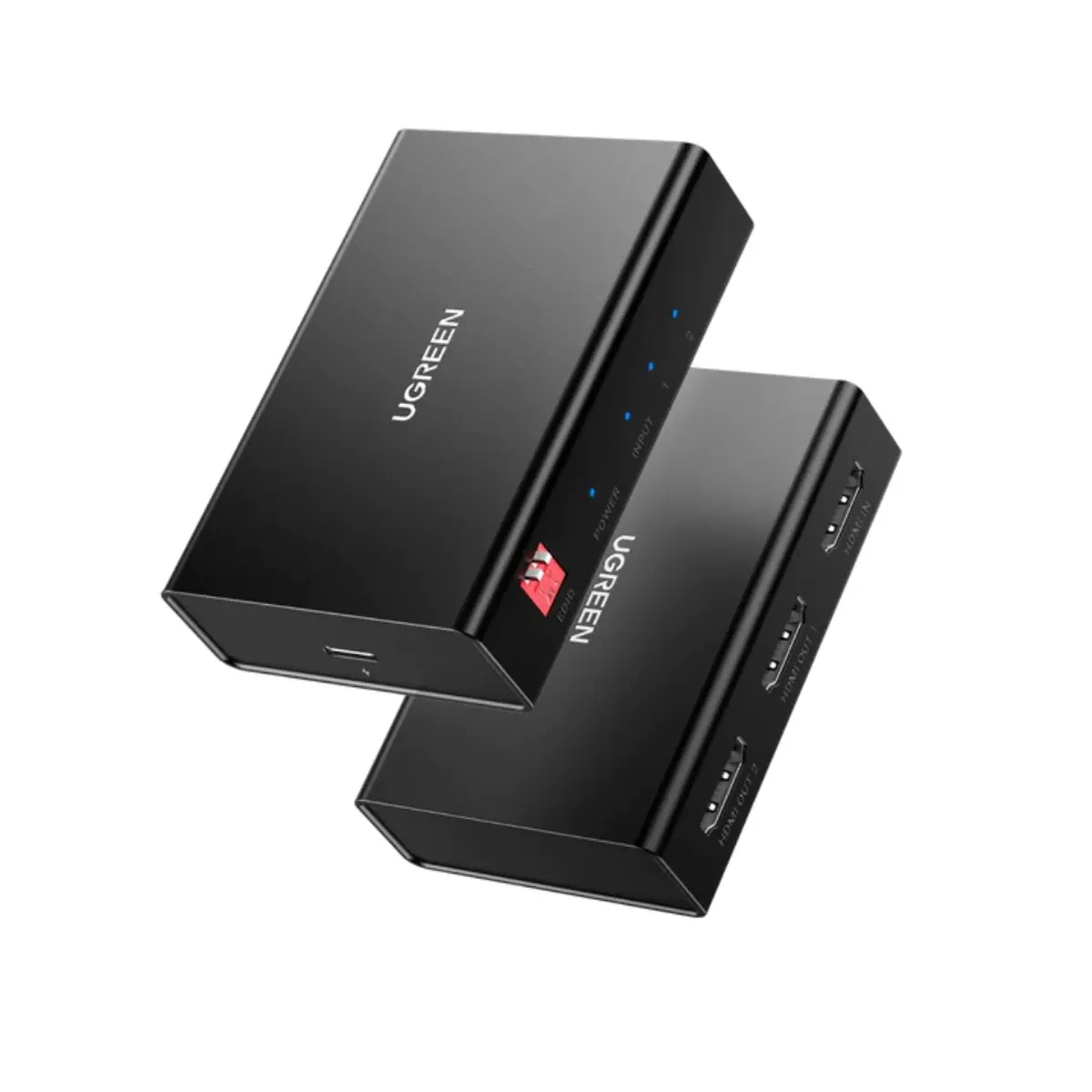 Buy UGREEN 90513 HDMI Splitter 1 in 2 Out 4K@60Hz HDR HDCP 2.2 EDID Control Online in Pakistan - UGREEN PK