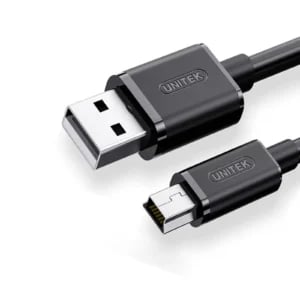 UNITEK Y-C432EBK USB 2.0 to Mini USB 5-Pin Cable