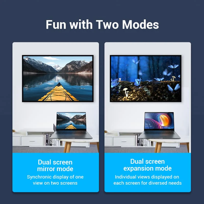 Buy VENTION 4K@60Hz HDMI 270 Degree Male to Female Adapter Black – Gold-Plated Connector Online in Pakistan - UGREEN PK